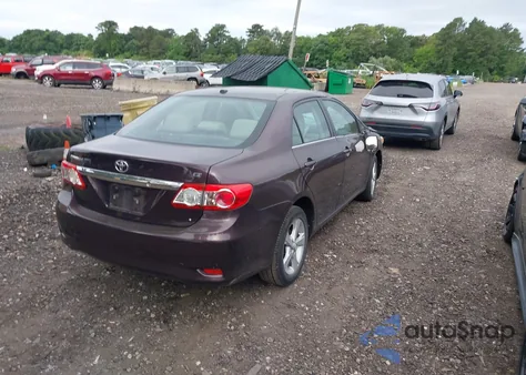 2013 Toyota Corolla S/Le from USA, damaged, VIN 2T1BU4EE1DC076475